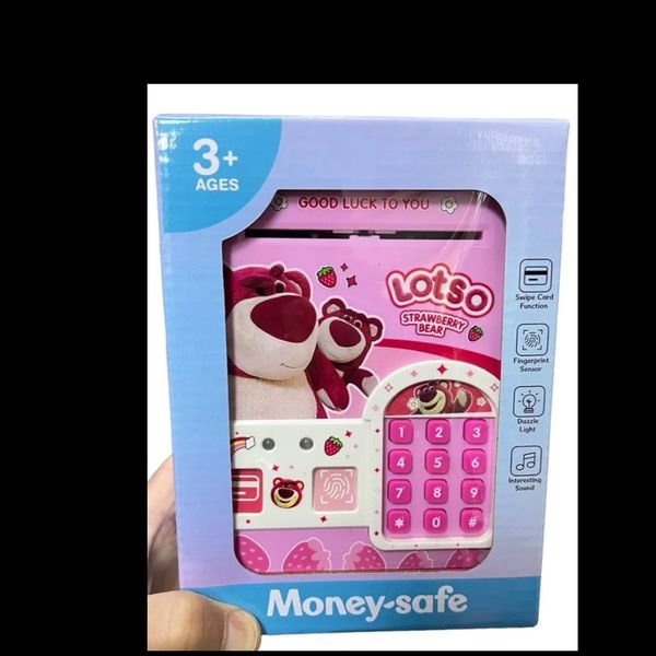 گاوصندوق رمز داراثر انگشتی طرح توت فرنگی