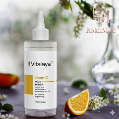 تونر صورت ویتامین سی Vitalayer