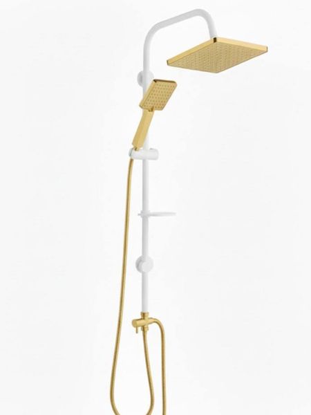 علم دوش یونیورست رسوب‌گیر اتومات سفید طلایی