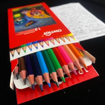 مداد رنگی اونر 12 رنگ