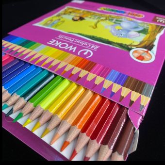 مداد رنگی WOKE 24 رنگ وک