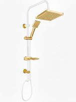 علم دوش یونیورست ترکیب آب و هوا سفید طلایی