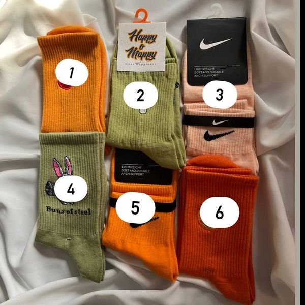 جوراب های سبز و نارنجی بلک فرایدی