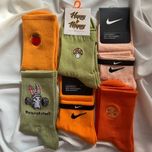 جوراب های سبز و نارنجی بلک فرایدی