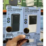 پاوربانک ریمکس مدل RPP 623 –ظرفیت واقعی 20000 میلی‌آمپر