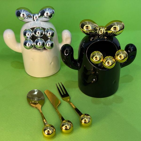 مزه خوری کاکتوس سرامیکی