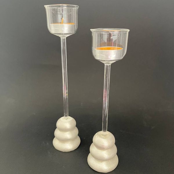 شمعدان وارمر پایه سنگی