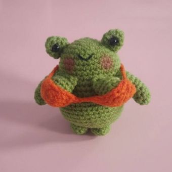 بافتنی سرکلیدی قورباغه