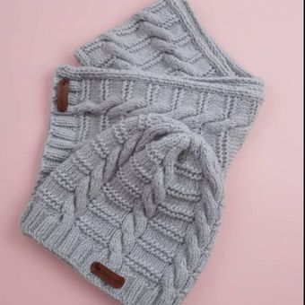 ست کلاه وشالگردن پسرانه