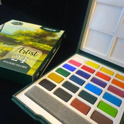آبرنگ 24 رنگ اریا ارتیست