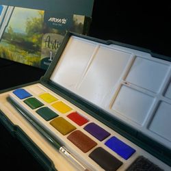 آبرنگ 12 رنگ اریا ارتیست