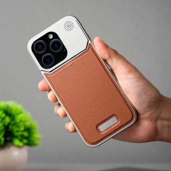 قاب LETHER METAL آیفون 16promax