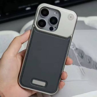 قاب LETHER METAL آیفون 15pro