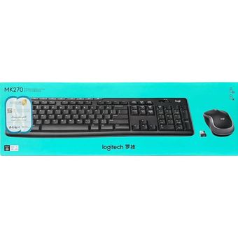 ست کیبورد و ماوس بی‌سیم لاجیتک Logitech MK270