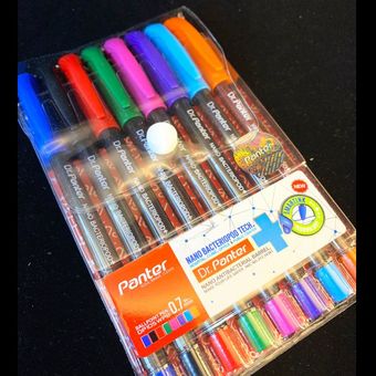 خودکار 8 رنگ پنترو صدفی