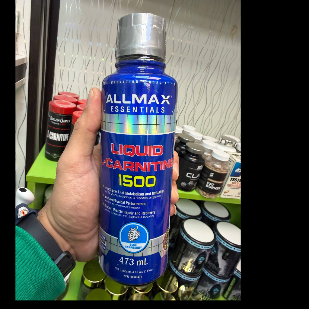ال-کارنیتین مایع 1500 آلمکس (ALLMAX Liquid L-Carnitine 1500) – 473 میلی‌لیتر
