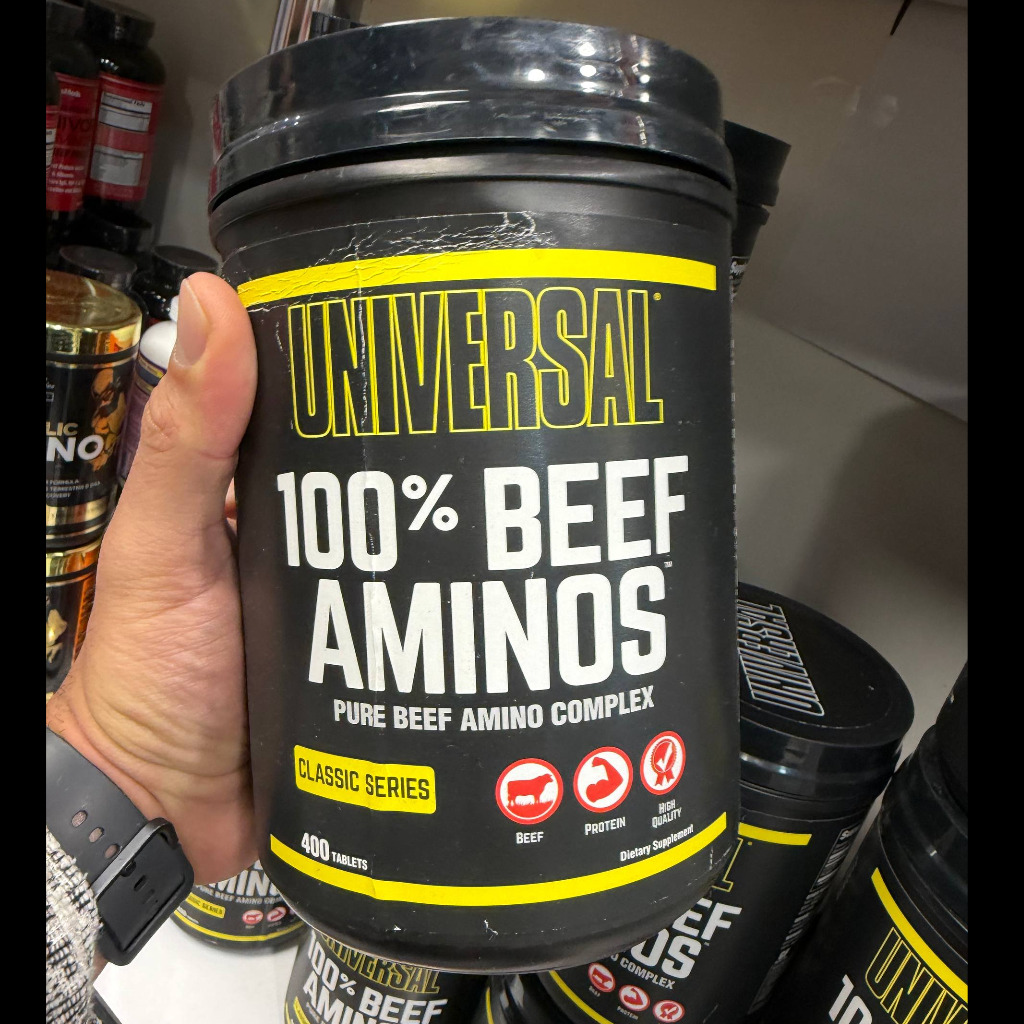 قرص آمینو گوشت 100٪ یونیورسال (Universal 100% Beef Aminos) – 400 عددی