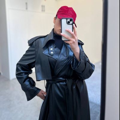 کت چرم بلند