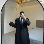 بارانی بلند سانتانا مشکی