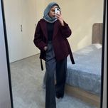 کت فوتر زرشکی