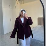 کت فوتر زرشکی