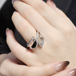 انگشتر نقره زنانه کد 3