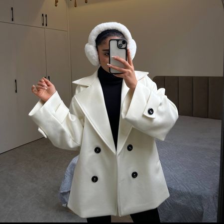 پالتو فوتر ترک شیری