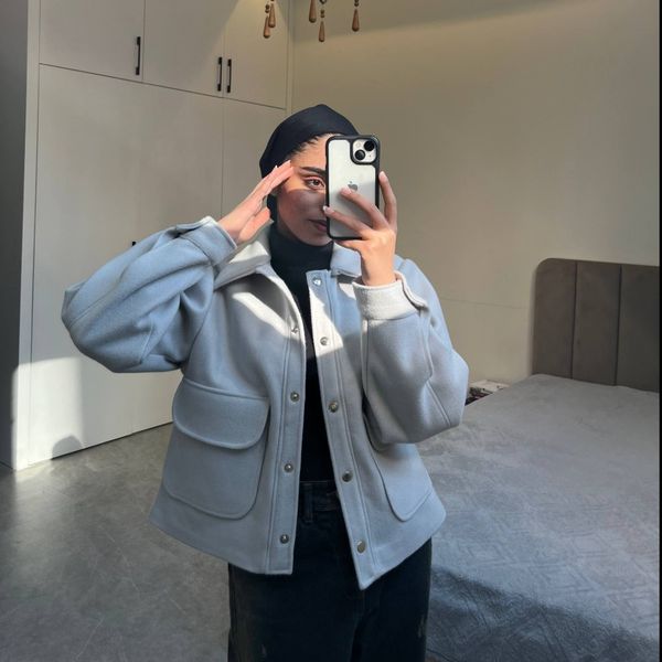 کت فوتر طوسی سفید