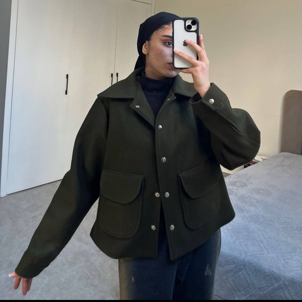 کت فوتر سبز تیره