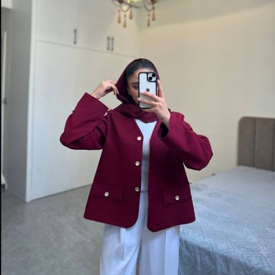 کت کرپ زرشکی