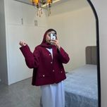 کت کرپ زرشکی