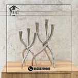 شمعدان 3 شاخه فلزی