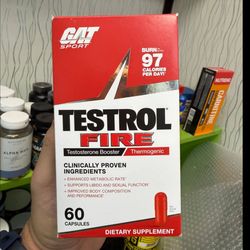 تسترول فایر گت (GAT Testrol Fire) – تقویت‌کننده تستوسترون و چربی‌سوز