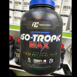 پروتئین وی ایزوله ایزو-تروپیک مکس رونی کلمن (RC ISO-TROPIC MAX)