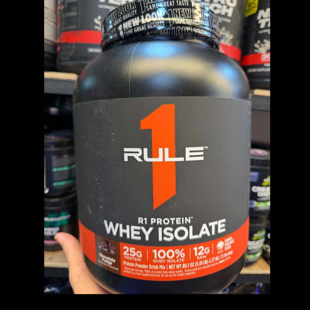 پروتئین وی ایزوله رول وان (Rule 1 R1 Protein Whey Isolate) - 2.27 کیلوگرم (5.01 پوند)