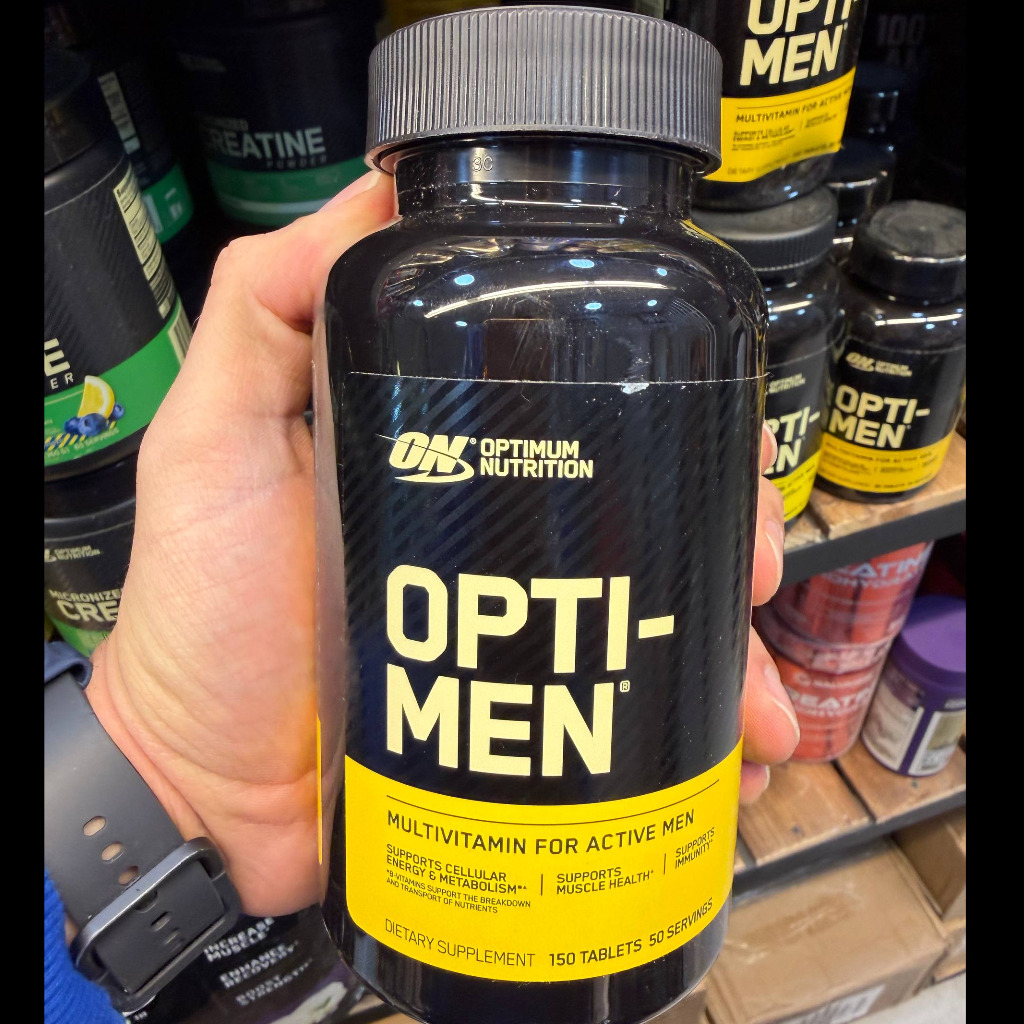 مولتی‌ویتامین اپتی‌من اپتیمم نوتریشن (Optimum Nutrition Opti-Men)مخصوص آقایان ورزشکار (Active Men)