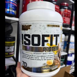 پروتئین وی ایزوله ایزوفیت نوترکس (Nutrex Research ISOFIT Whey Protein Isolate) 2.3 کیلوگرم (5.1 پوند)