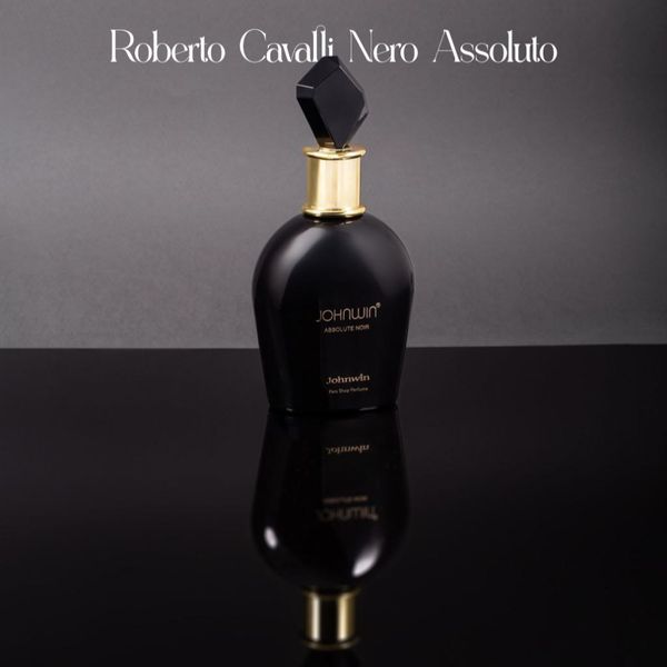 ادکلن روبرتو کاوالی نیرو اسولوتو 100 میل جانوین (جکوین) Roberto Cavalli Nero Assoluto Johnwin(آنباکس)