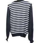 بلوز مشکی راه راه