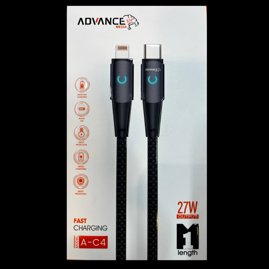 کابل شارژر ادونس تایپ سی به آیفون  Advance C4 – PD