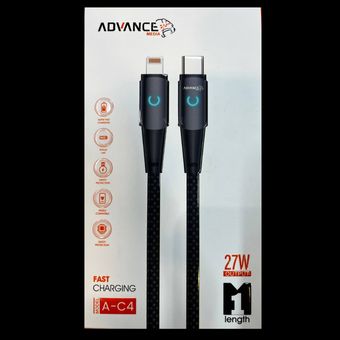 کابل شارژر ادونس تایپ سی به آیفون  Advance C4 – PD