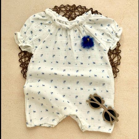 رامپر گل سورمه ای (کد 2094)