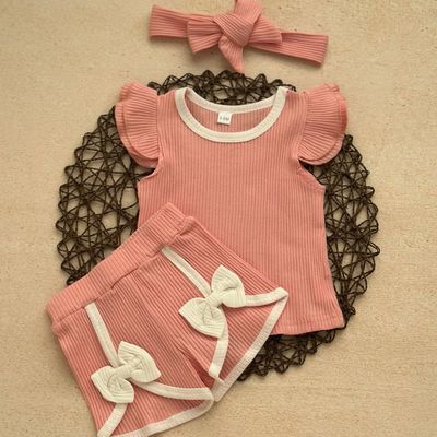 بلوز و شورتک کبریتی (کد 2099)