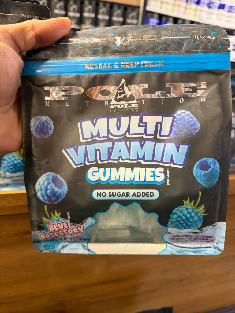 مولتی ویتامین پاستیلی پل نوتریشن (بدون قند) | Pole Nutrition Multi Vitamin Gummies (180g)