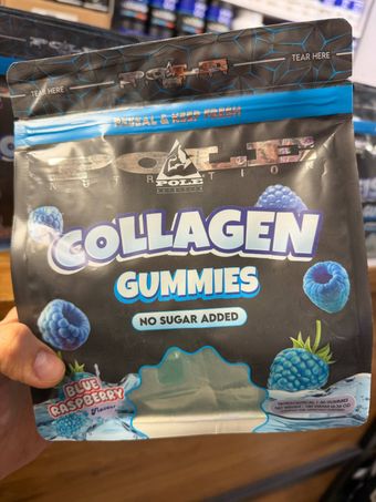 پاستیل کلاژن کامپلکس پل نوتریشن (با بیوتین و گلوتاتیون) | Pole Nutrition Collagen Gummies (180g)