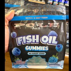 پاستیل امگا 3 (روغن ماهی) پل نوتریشن | Pole Nutrition Fish Oil Gummies