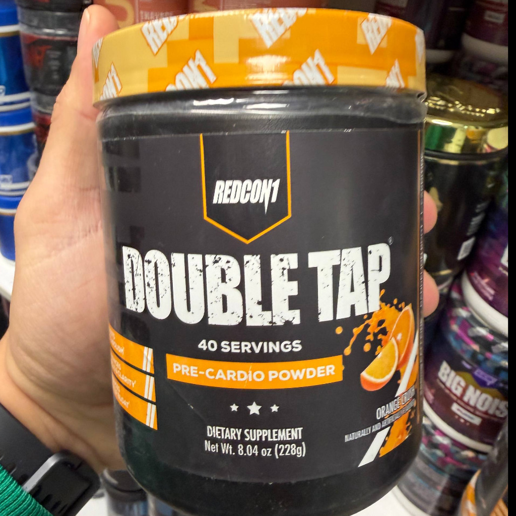 چربی‌سوز پودری دابل تپ ردکان وان | REDCON1 Double Tap (Pre-Cardio Powder)