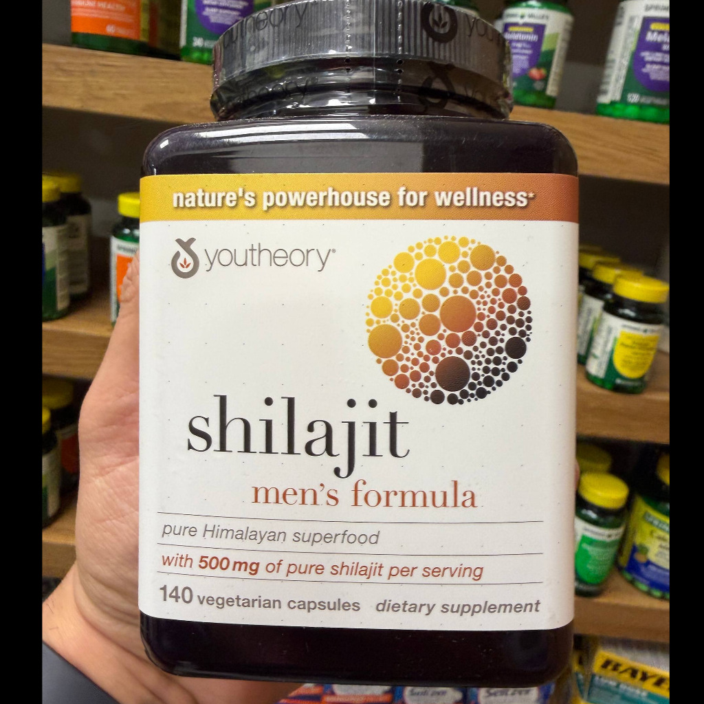 کپسول شیلاجیت مخصوص آقایان (Shilajit Men’s Formula) – برند یوتیوری (Youtheory)