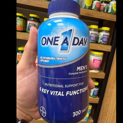 مولتیویتامین کامل مردانه وان اِ دی (One A Day Men’s Complete Multivitamin)
