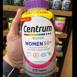 مولتیویتامین سنتروم سیلور زنان بالای 50 سال (Centrum Silver Women 50+)